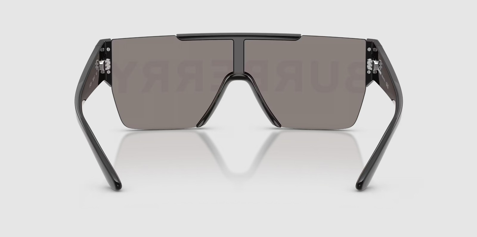 BURBERRY BE4291 3001 G Black Grey Tamp Bur Silver Gold 38 mm Men’s Sunglasses