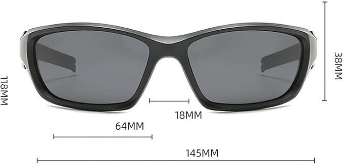 Polarized Sunglasses Men Outdoor Sports Driving Glasses Fishing Trendy Running