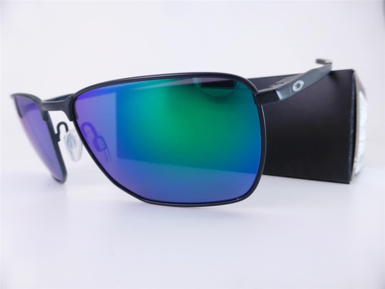 Oakley EJECTOR Sunglasses Satin Light Steel – Prizm Jade Lenses 4142-13