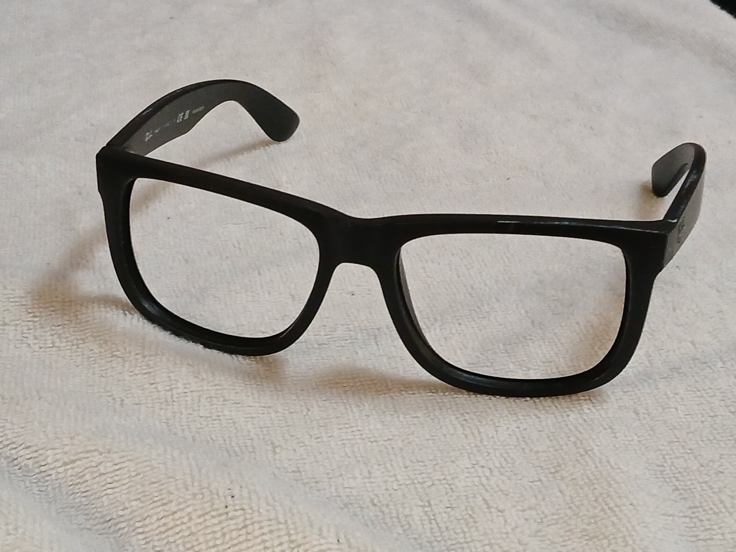 Ray Ban Justin RB4165 622/T3 Black Rubber Matte Sunglasses Frames 54-16-145