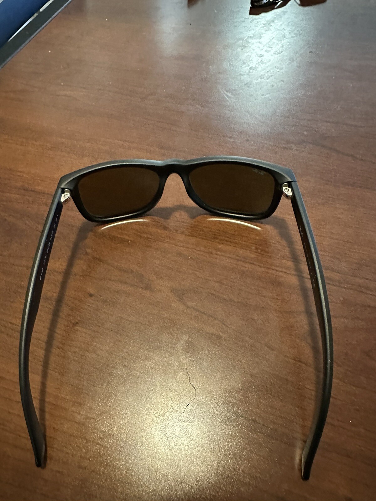 Ray-Ban RB4165 622/55 54-16 Justin Color Mix Sunglasses – Black/Blue Mirror