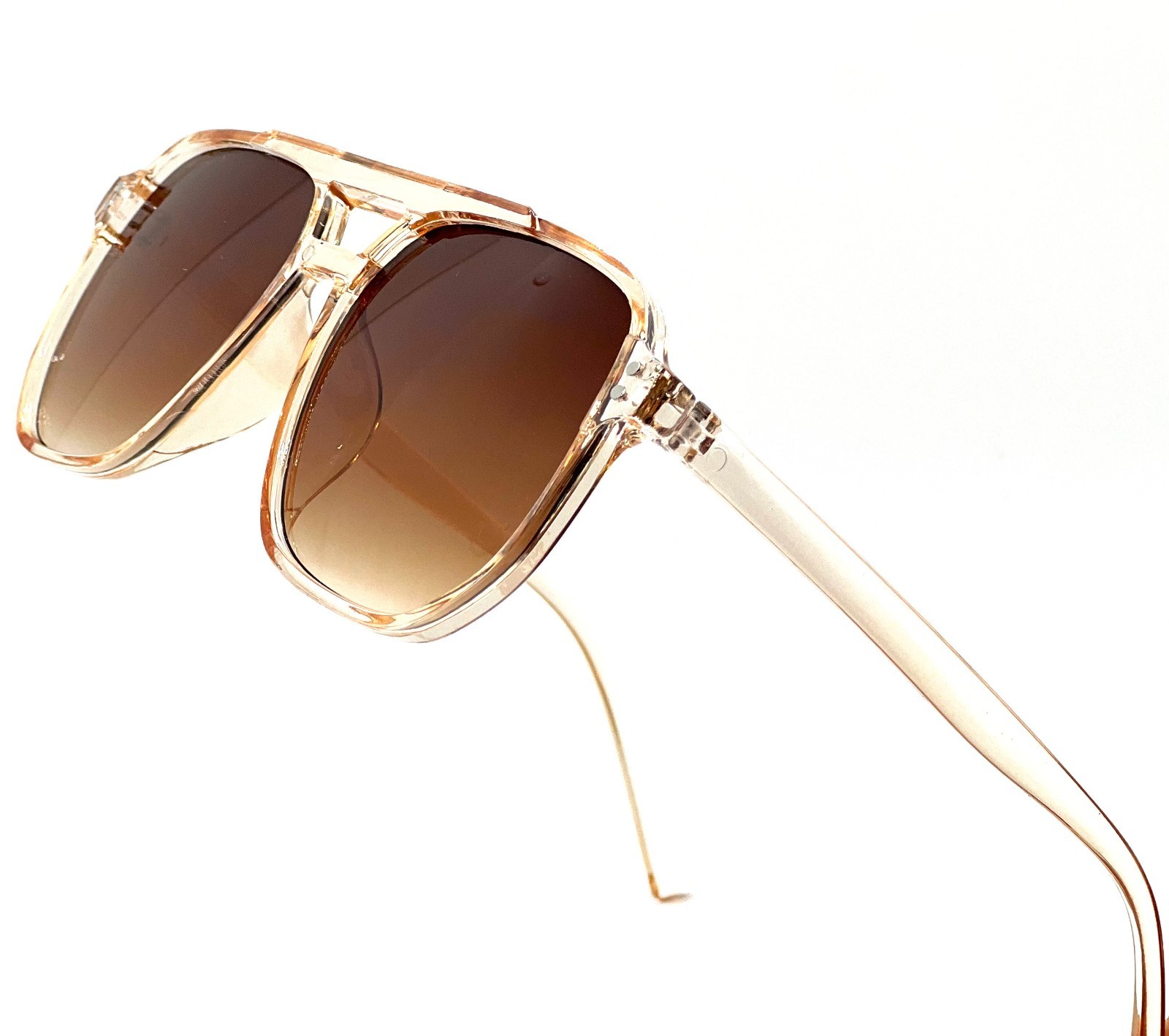Sunglasses Oceanic Blue Lens Men Shades Elegant Retro Stylish Fashion Hip Hop