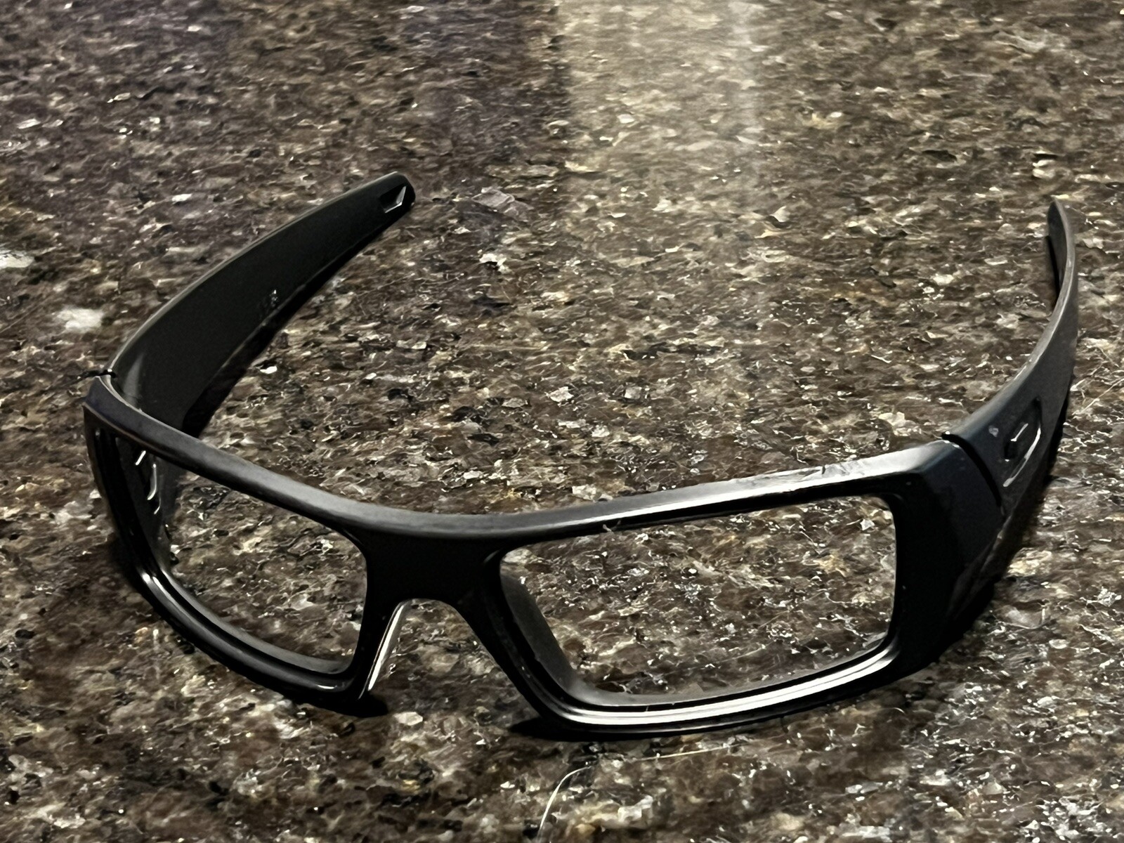 Oakley GASCAN Sunglasses Mate Black FRAME ONLY Read