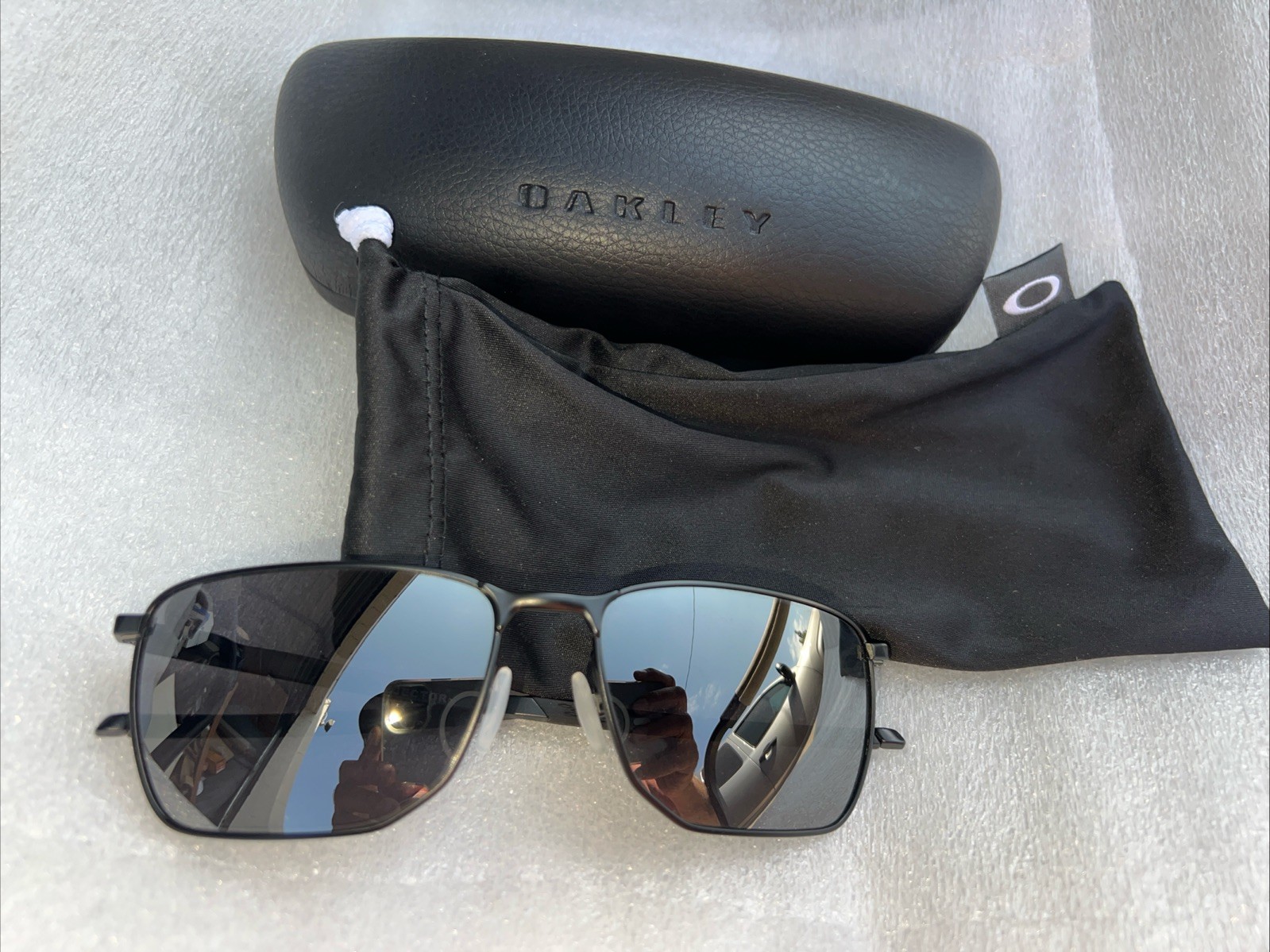 Oakley Ejector Satin Black/Prizm Black 58 mm Sunglasses OO4142-0158