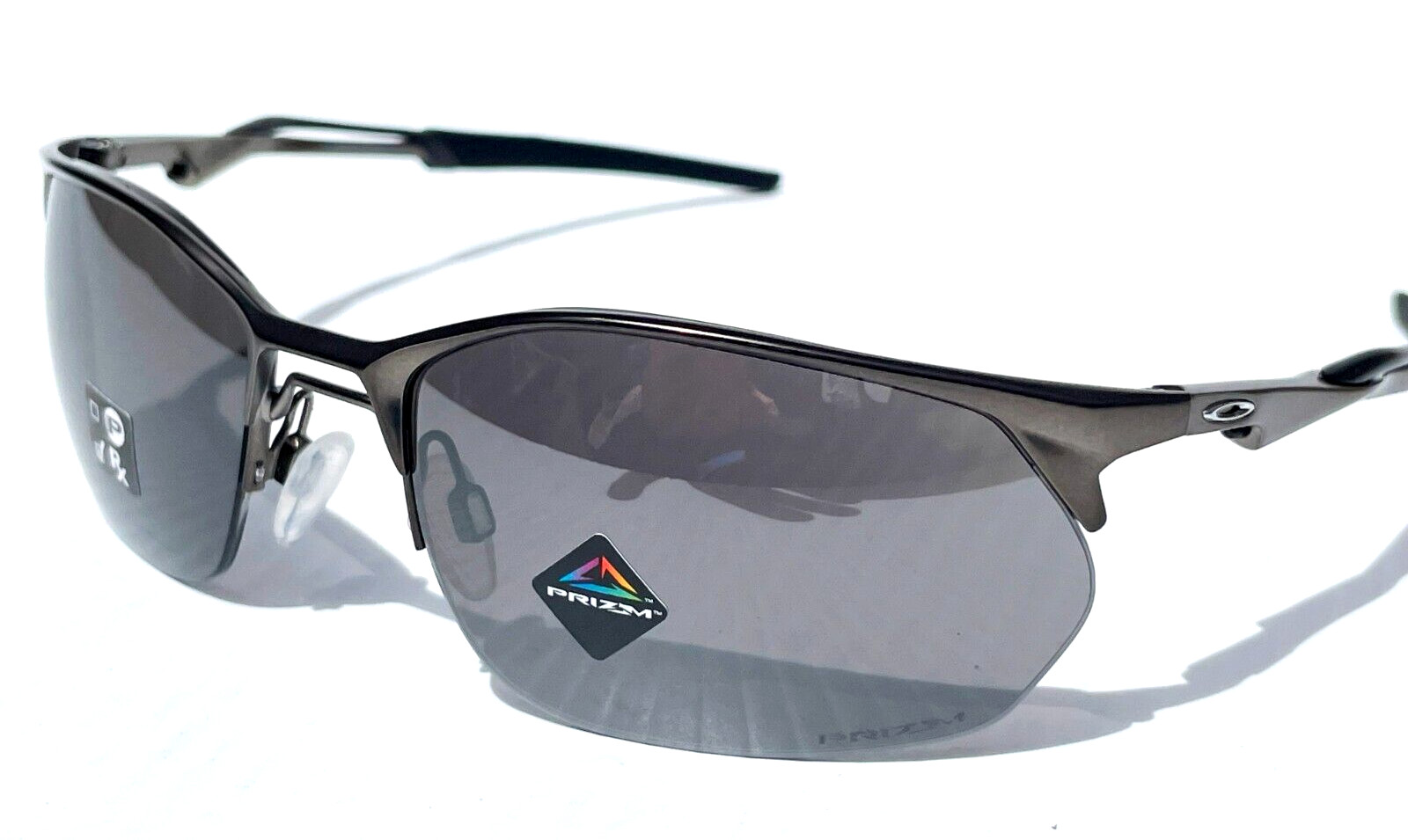 NEW Oakley WIRE TAP 2.0 Matte Gunmetal PRIZM Black Lens Sunglass 4145-02