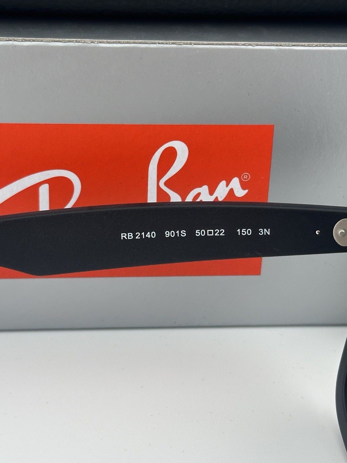 Ray-Ban Wayfarer RB2140 Sunglasses Matte Black Frame G15 Green Lens