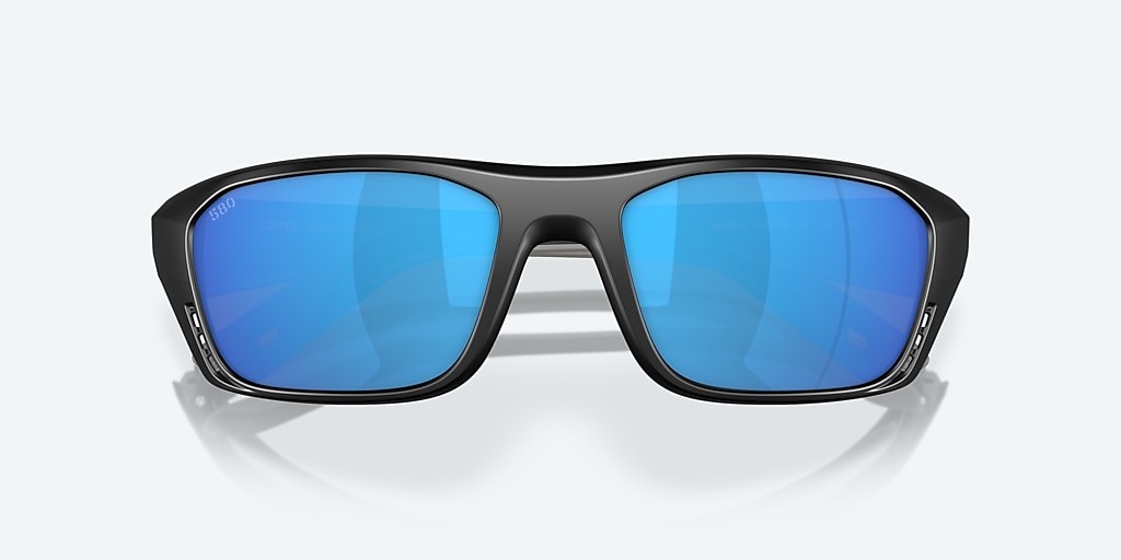 Costa Del Mar Whitetip Pro Matte Black/Blue Mirror 580G Polarized Sunglasses