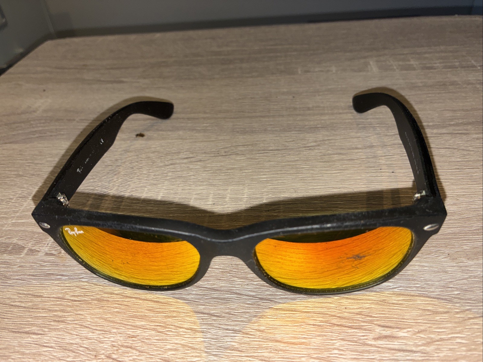 RAY-BAN RB2132 NEW WAYFARER ( Frames Only ) 6462/31 RUBBER BLACK #S23