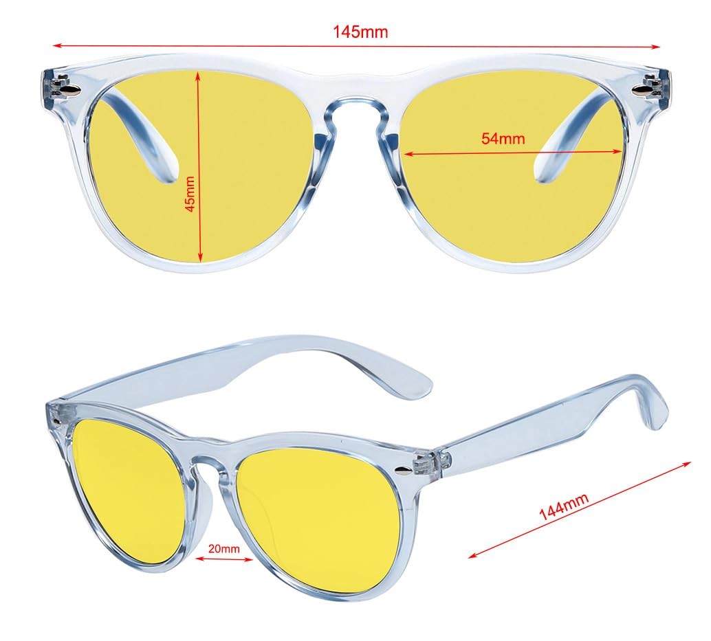 Night Vision Driving Glasses Anti Glare Polarized Night Yellow Driving