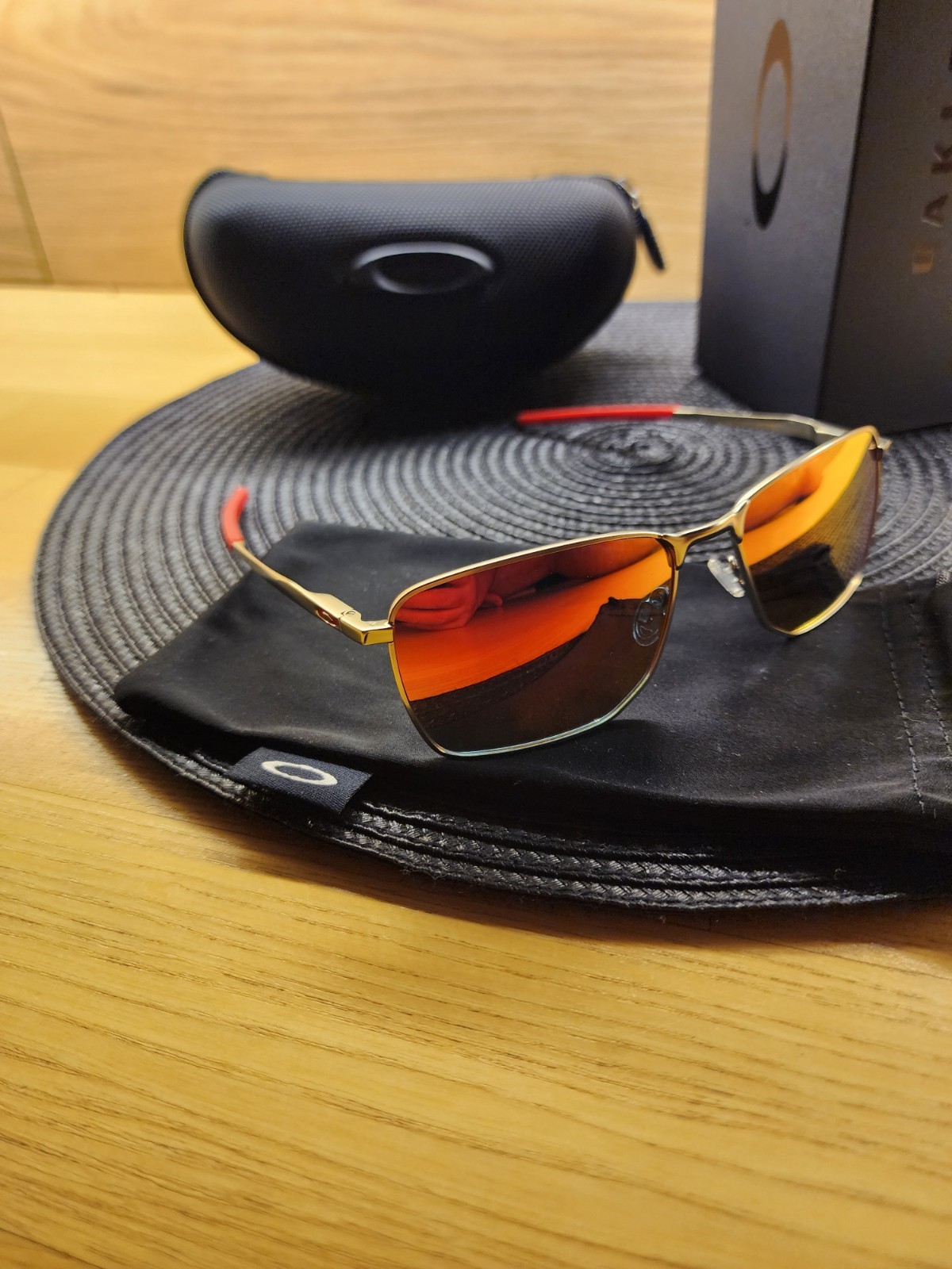 Oakley Ejector C-5 Alloy Metal Frame Prizm Polarized Lens Full Pack New