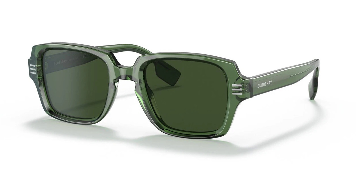 New Burberry Men’s Sunglasses BE4349 3946/71 Green 51mm