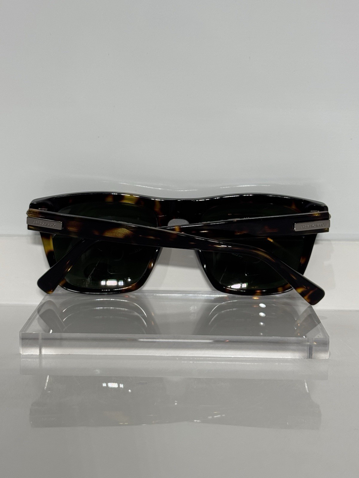 Ferragamo SF3015 242 Tortoise Acetate custom G15 Polarized Sunglasses