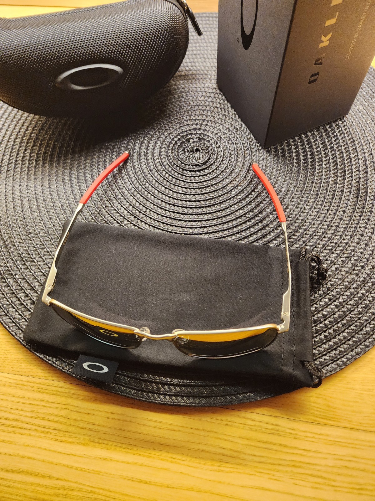 Oakley Ejector C-5 Alloy Metal Frame Prizm Polarized Lens Full Pack New