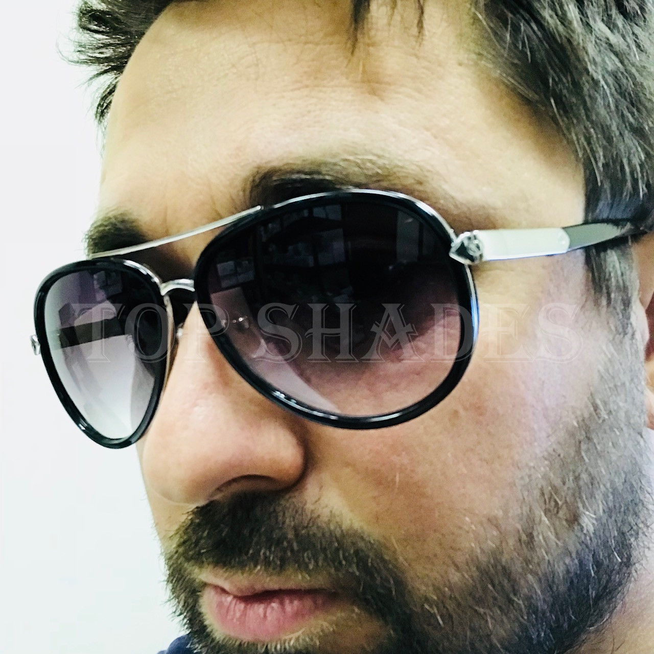 Men Women Sunglasses Fashion Designer Classic 2023 Flat Top Bar NEW Style Retro