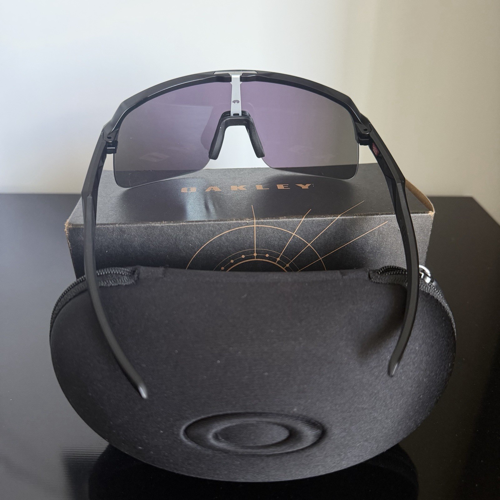 Oakley Men’s Sutro Lite Sunglasses Prizm Road Jade Lenses, Matte Black Frame