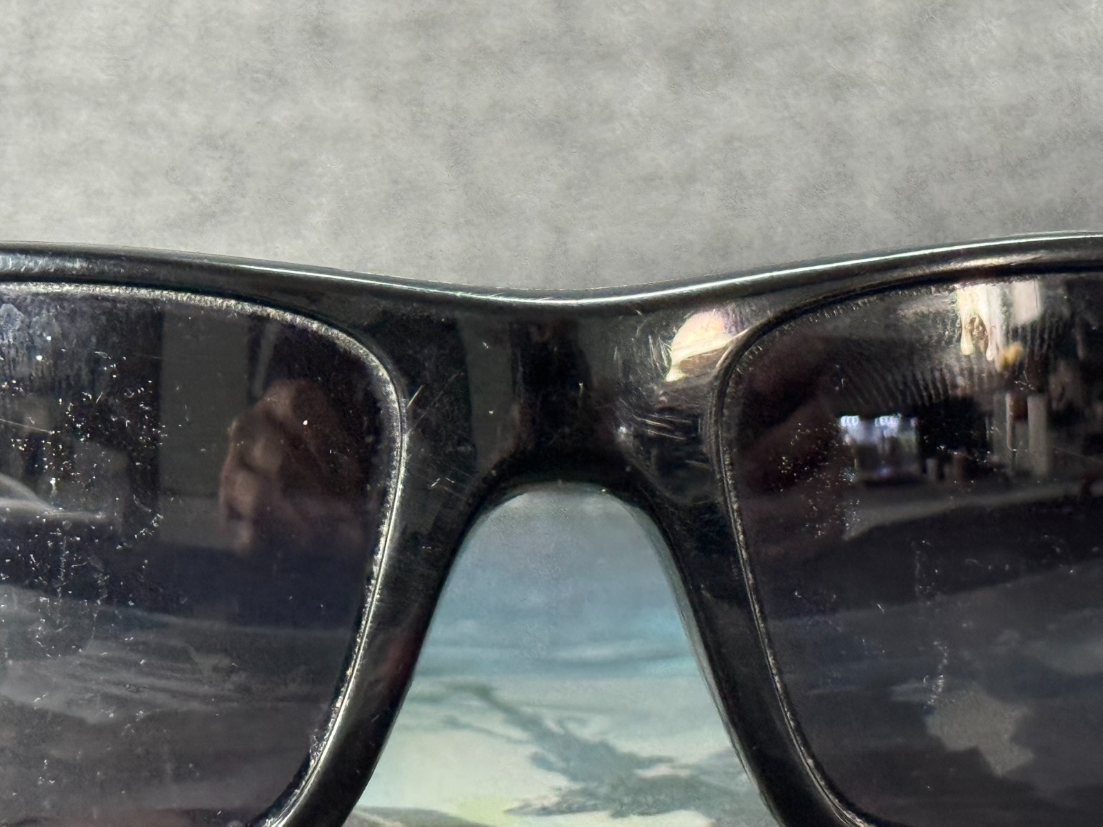 Oakley Fuel Cell Men’s Polished Black Rectangle Sunglasses Frame Only 60-19-130