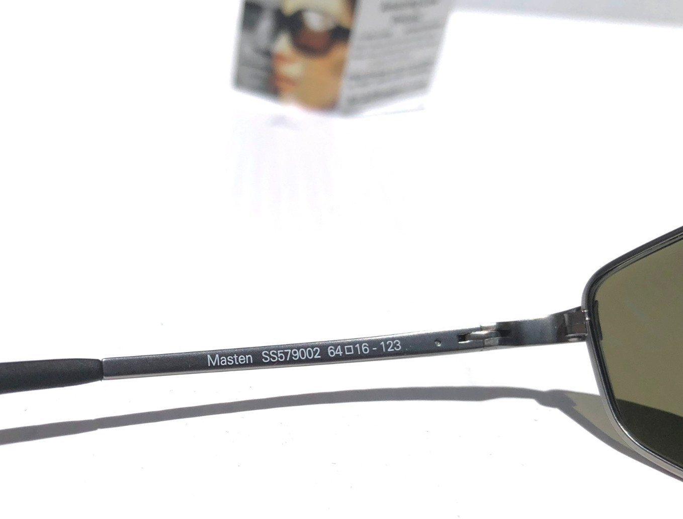 SERENGETI MASTEN Matte Gunmetal POLARIZED Mineral Green GLASS Sunglass SS579002
