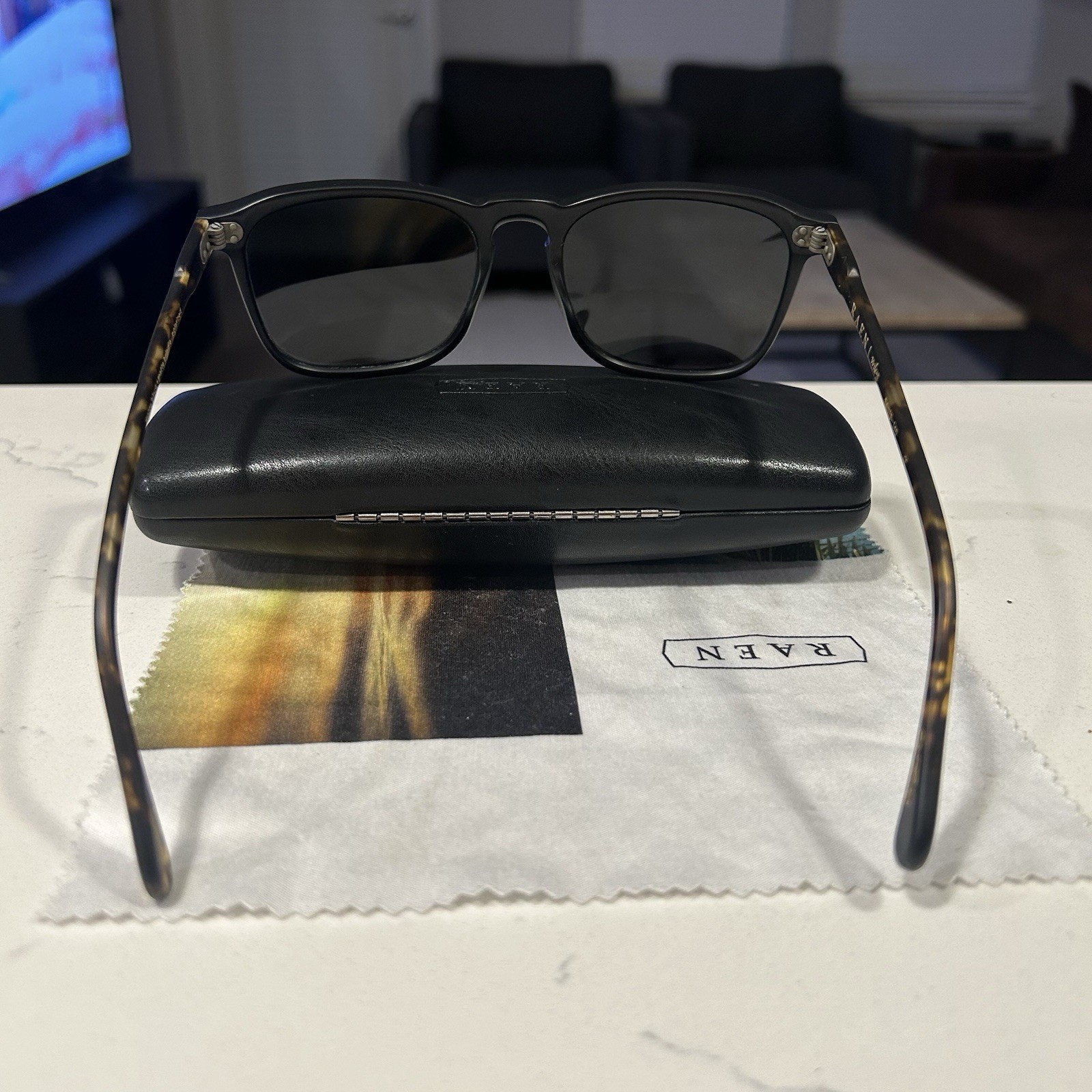 Raen Wiley Sunglasses – Matte Black / Matte Brindle – 54019-145 Polarized