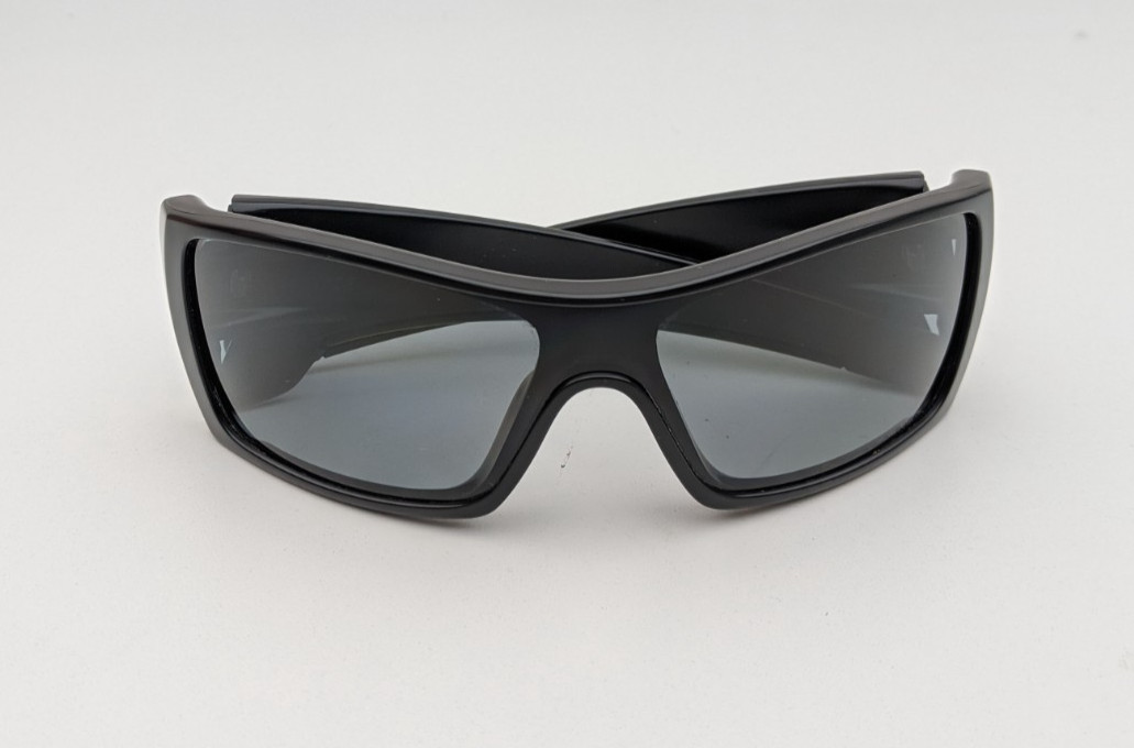 🕶️Oakley Batwolf OO9101-04 Wraparound Sunglasses 60/15 130 /EUC127🕶️