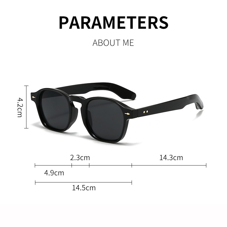 Classic Oval Tinted Myopia Nearsighted Glasses For Men Women Outdoor Sunglasses