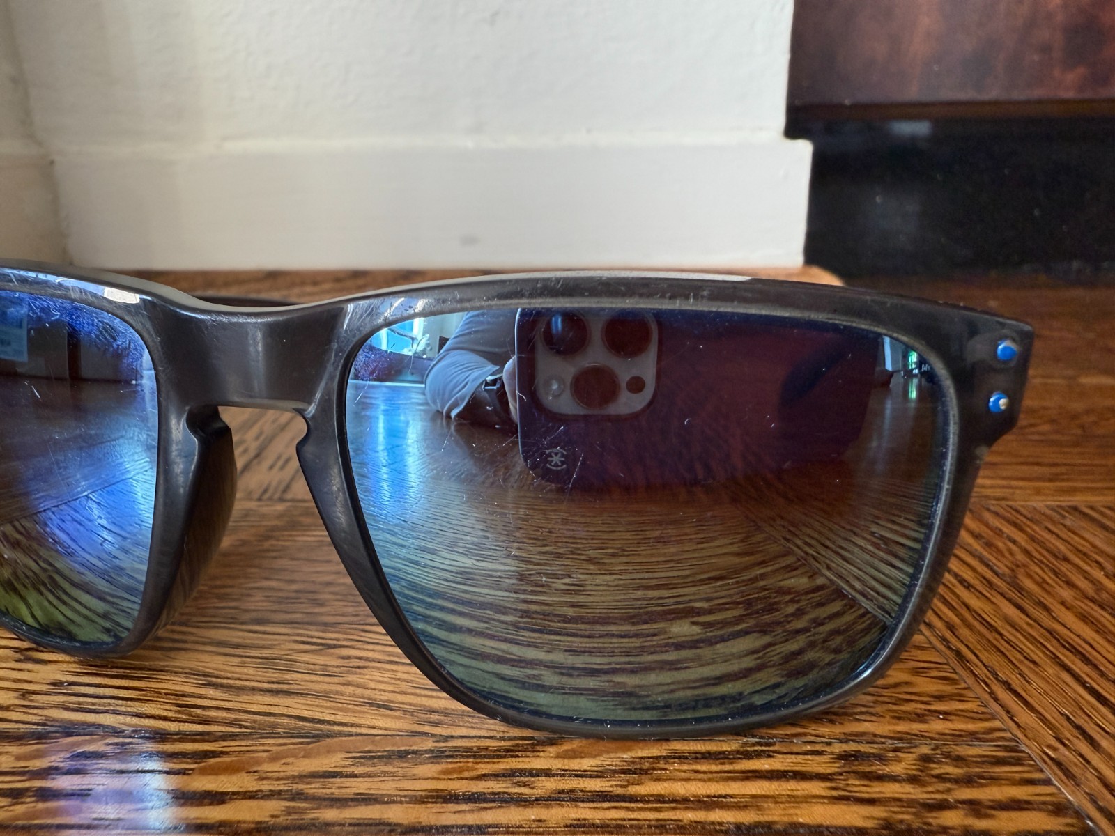 Oakley Holbrook XL 009417-0959 Grey Prizm Sapphire Polarized Lenses Sunglasses