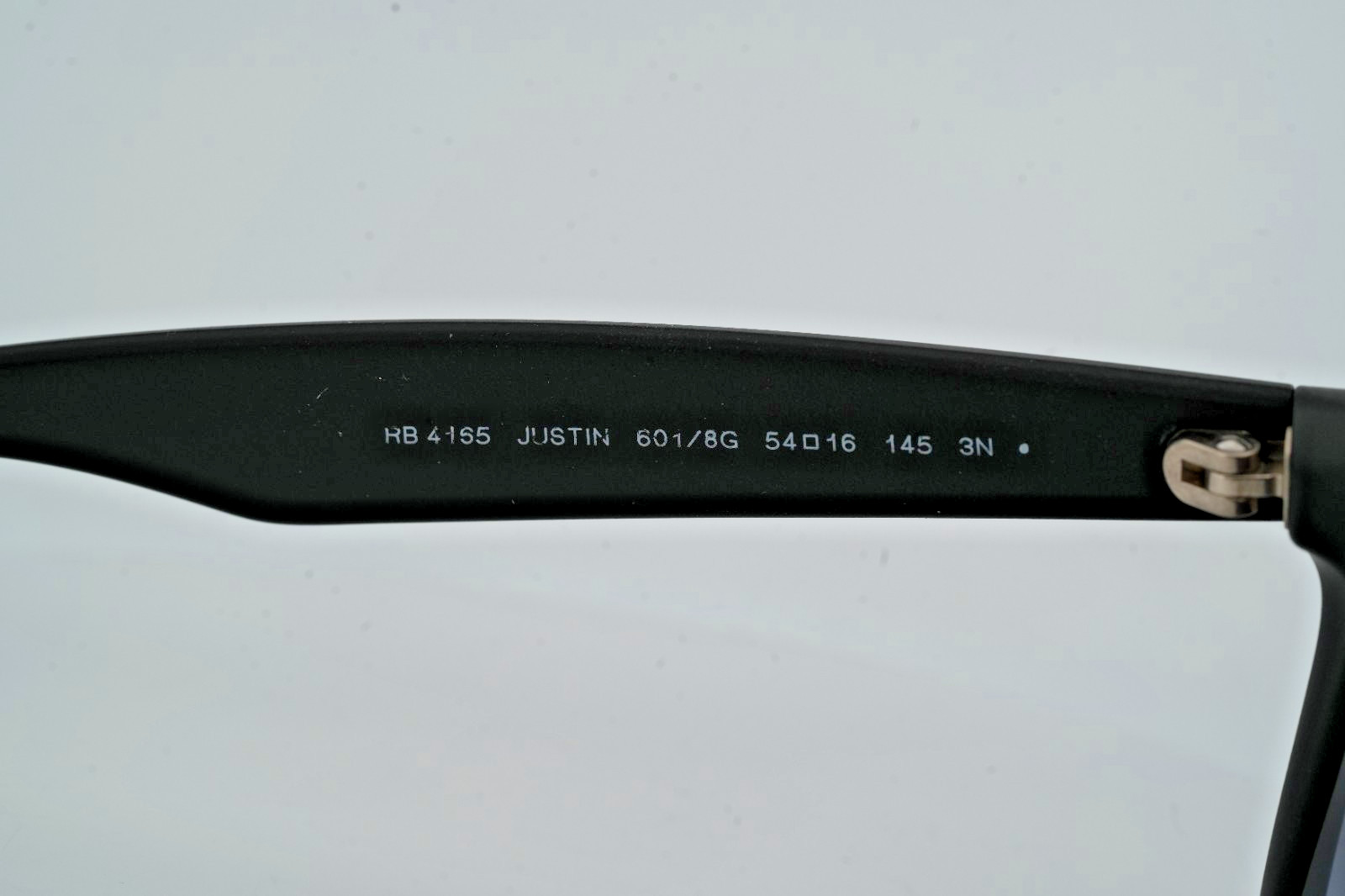 Ray-Ban RB4165 Justin 601/8G Sunglasses Full Rim Nylon Square Classic 54-16-145