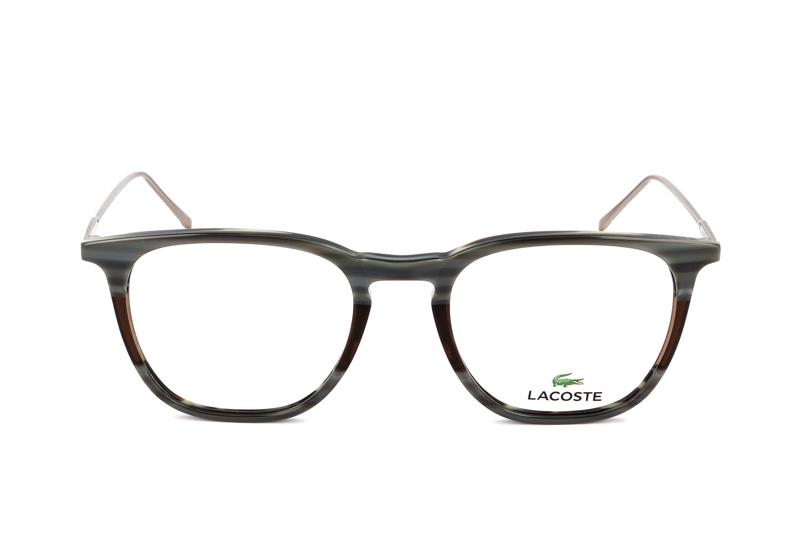 Lacoste Men’s 50 mm Brown Grey Eyeglasses L2828-210-50