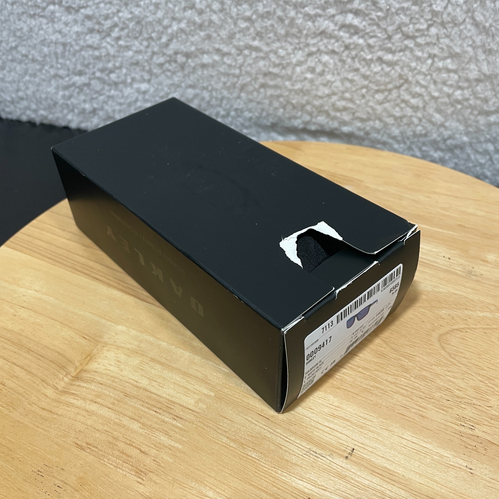 Oakley Sunglasses Holbrook XL 009417-2259 Matte Black Prizm Grey Lenses 59mm/KIT