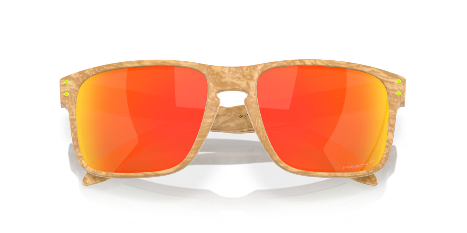 Oakley Holbrook POLARIZED Sunglasses OO9102-Y855 Stone Desert Tan W/ PRIZM Ruby