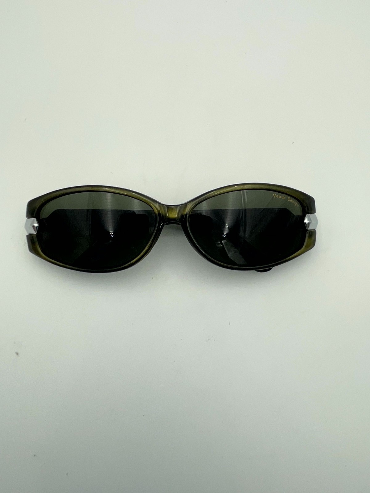 Unisex Adults Sunglasses Frame Olive Green Oval Full Rim Lightweight with Lens