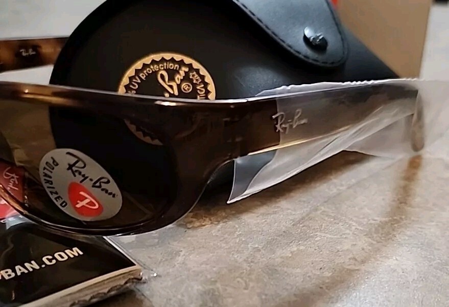 🔥 AUTHENTIC RAY-BAN PREDATOR Vintage HAVANA Polarized Sunglasses RB 4033 642/47