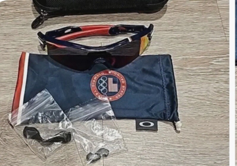 Flak 2.0 Oakley Sunglasses United States Olympic Team Edition With Case
