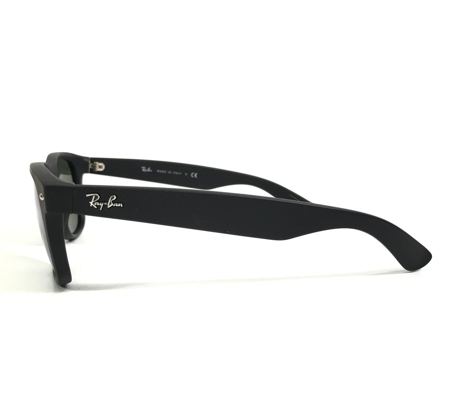 Ray-Ban Sunglasses RB2132 NEW WAYFARER 622/30 Matte Black w/ Silver Flash 55 mm