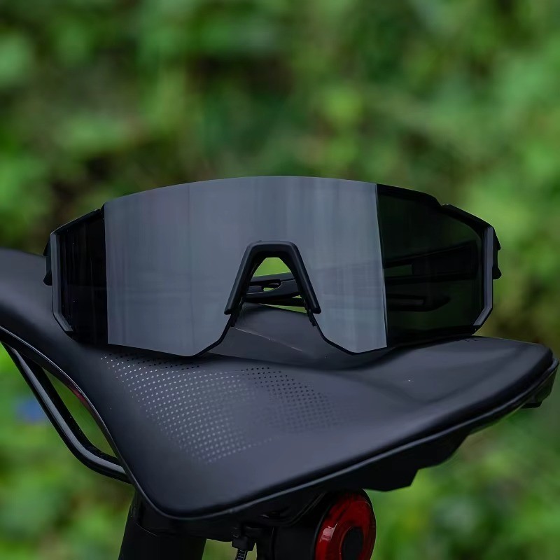 NEW Oversized Shield Sunglasses Wrap Around Sports Outdoor Driving Glasses