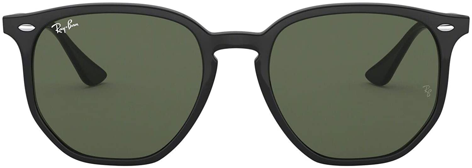 Ray-Ban 0Rb4306 Irregular Sunglasses – Black / Green – Authentic New