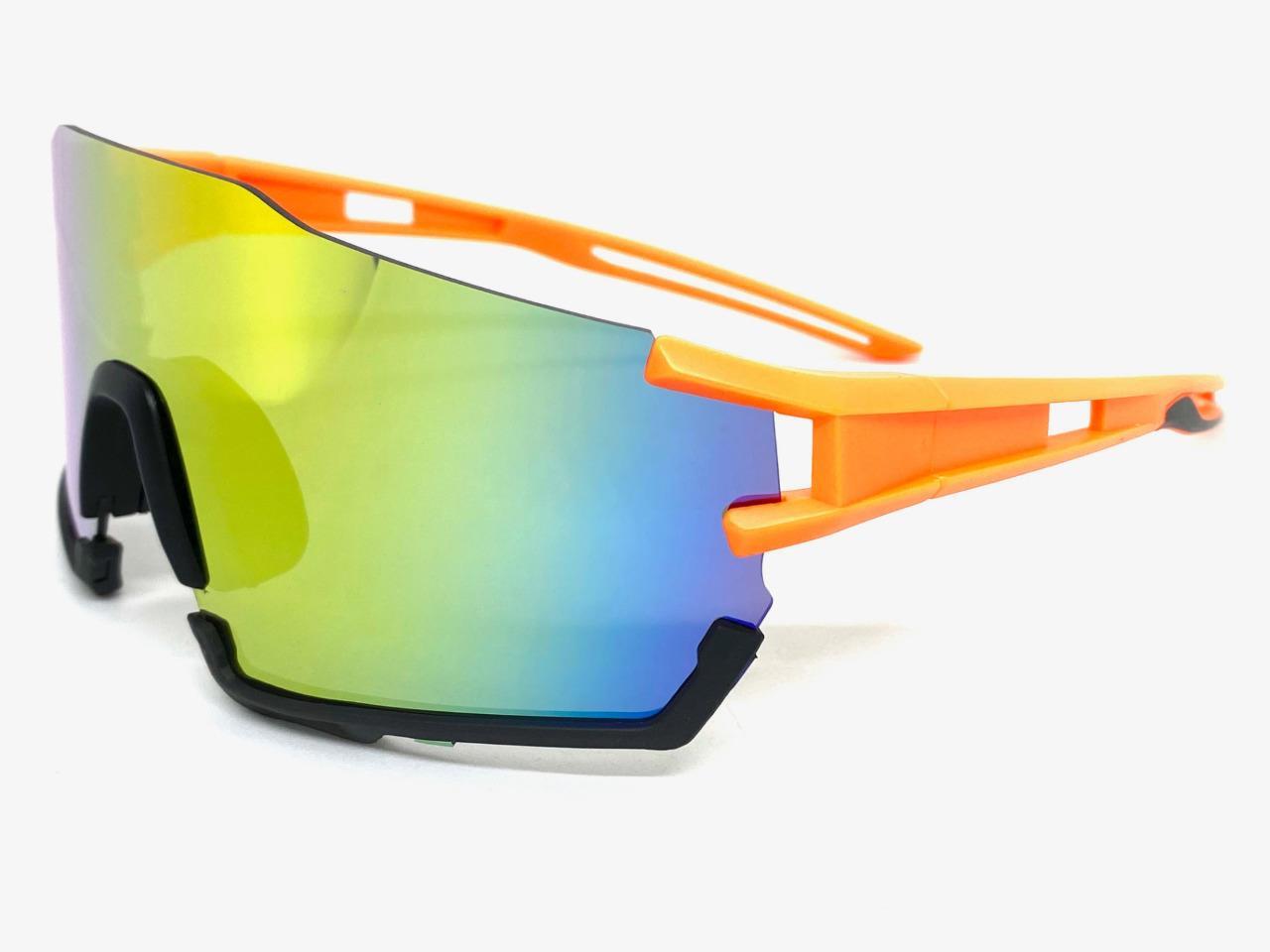 Oversized Sports Wrap Cycling Running SUN GLASSES Lightweight Flexible Frame C5