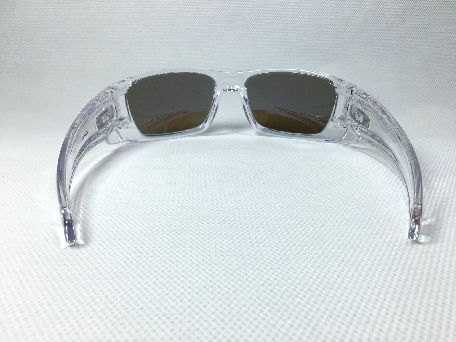 Oakley OO9096-03 FUEL CELL Matte transparent /Blue Polarized Sunglasses