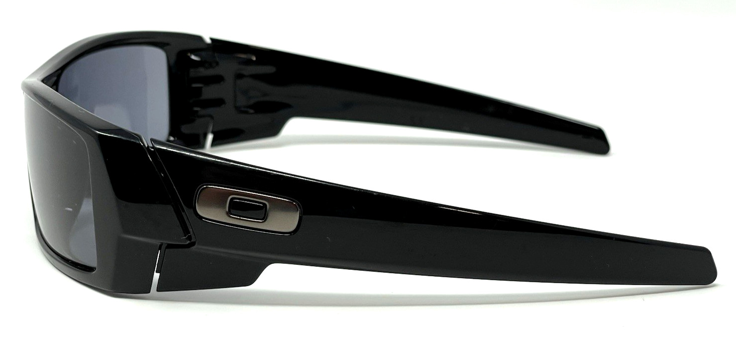 OAKLEY Gascan Sunglasses 03-471 Polished Black | 60-15-127 | Scratched