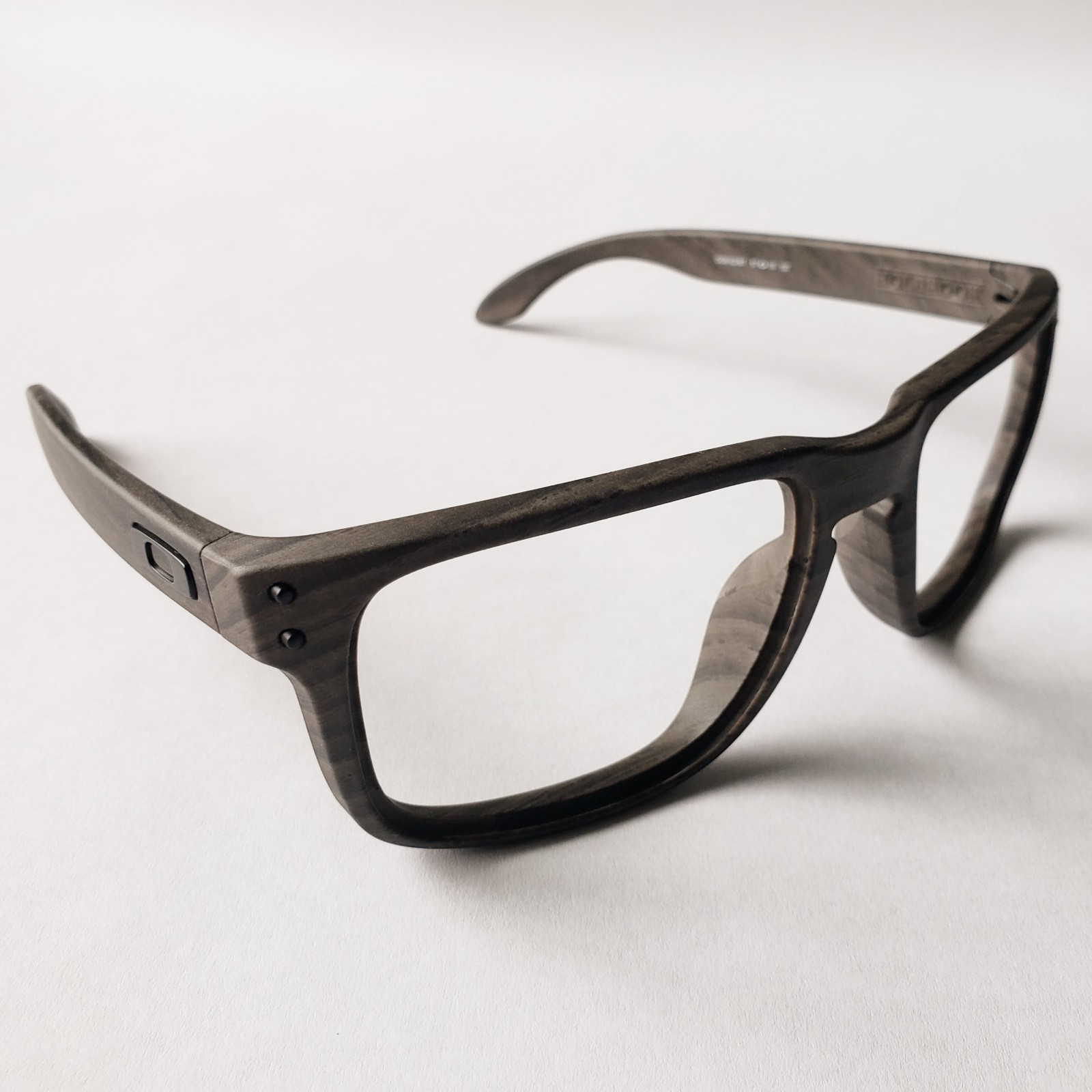 Oakley Holbrook Woodgrain Replacement Frame Only Authentic Brown OO9102