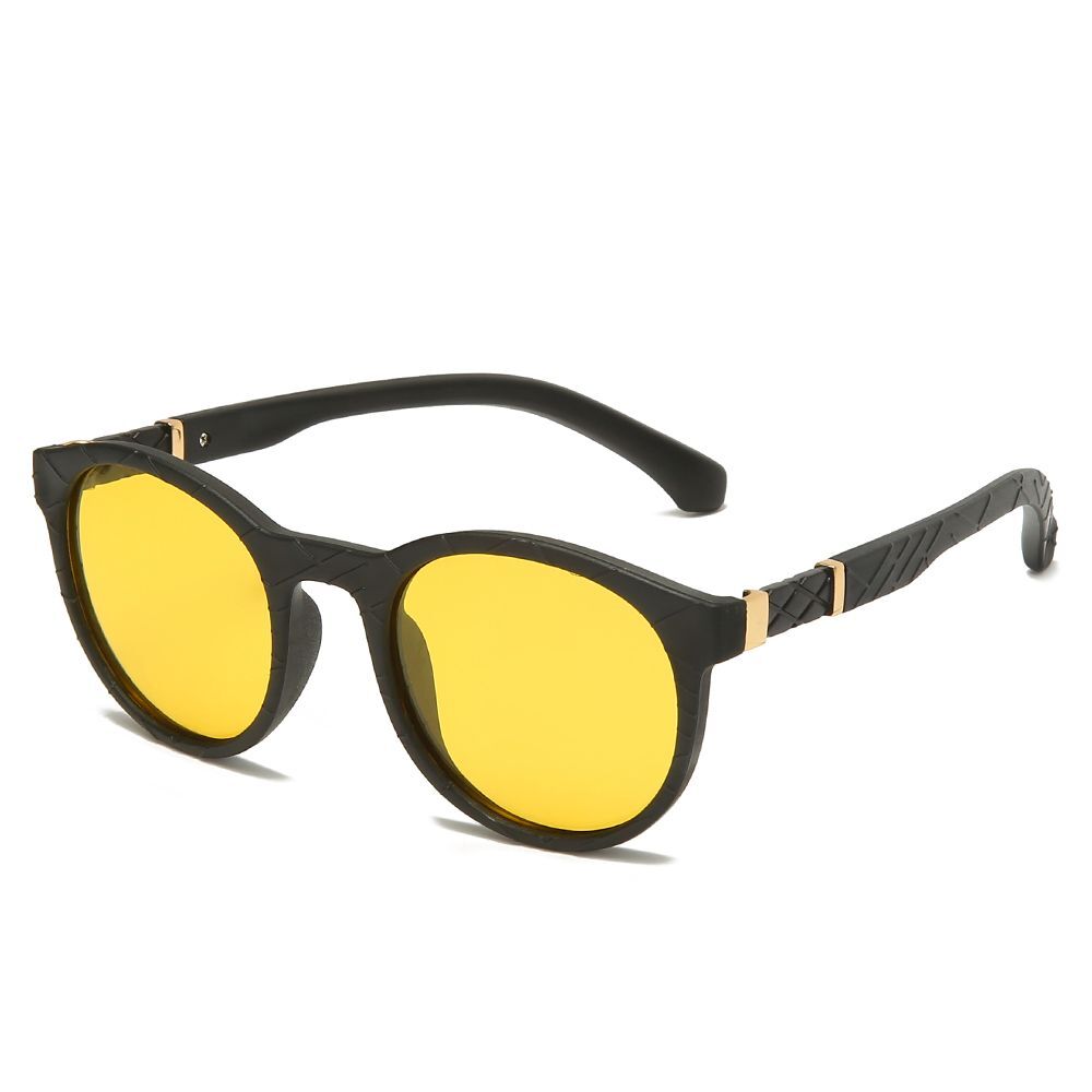 Round Polarized Glasses – Photochromic Anti-glare Glasses Unisex Fashion Eyewear