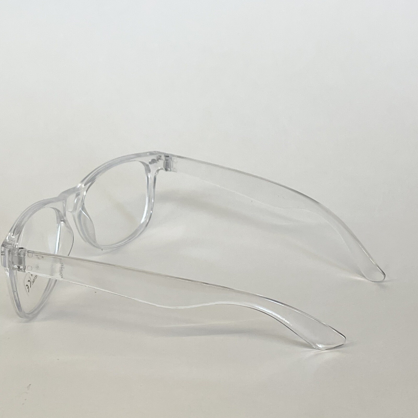 2 Clear Lens Glasses Rectangle Frame Transparent Fashion Eyewear UV 400 Protect