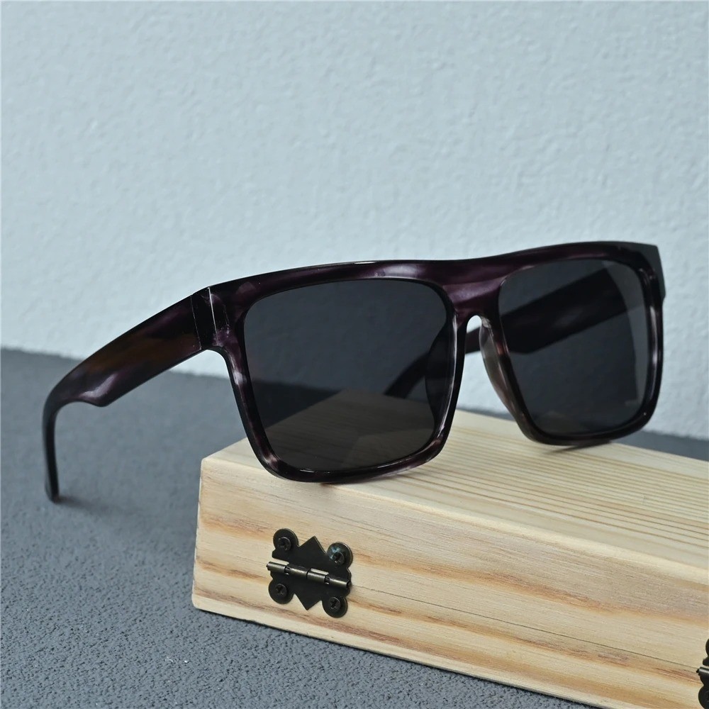 165mm Oversized Black Polarized Sunglasses Men Large Huge Sun Glasses for Male