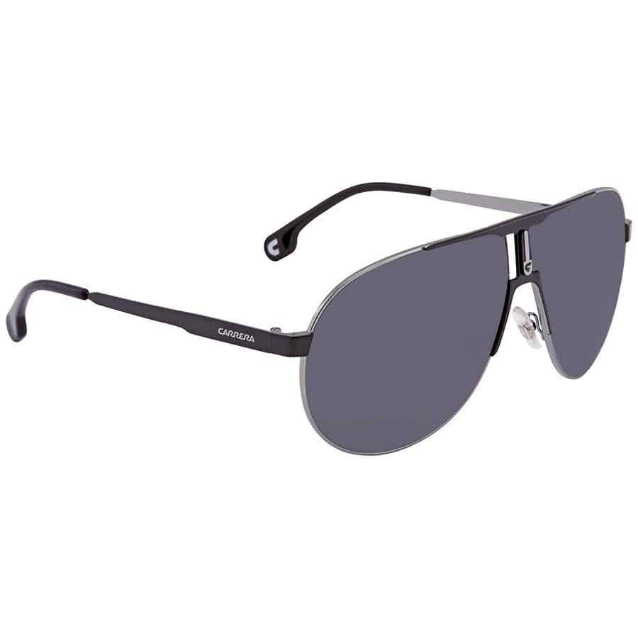 Carrera Grey Pilot Men’s Sunglasses CARRERA 1005/S 0TI7/IR 66 CARRERA 1005/S