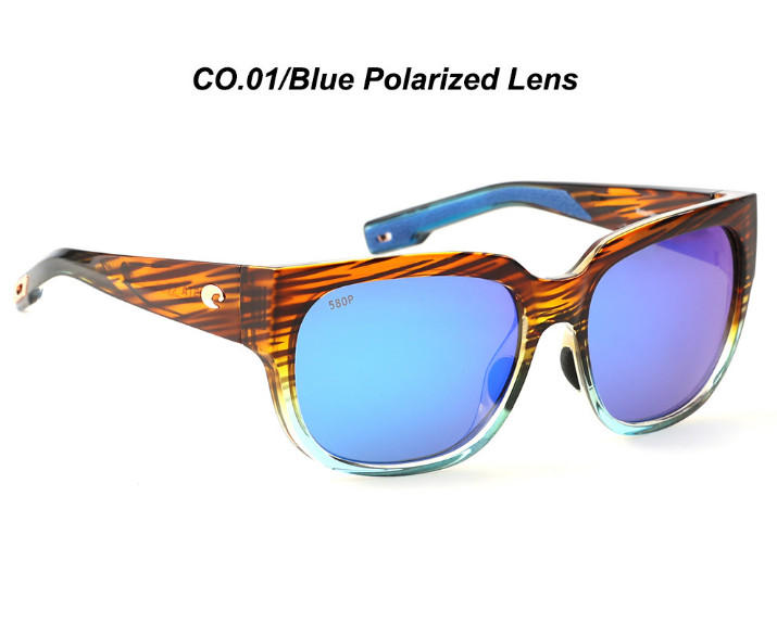 Costa Del Mar Tuna Alley flower – Blue PolarizedLens 580P Sunglasses