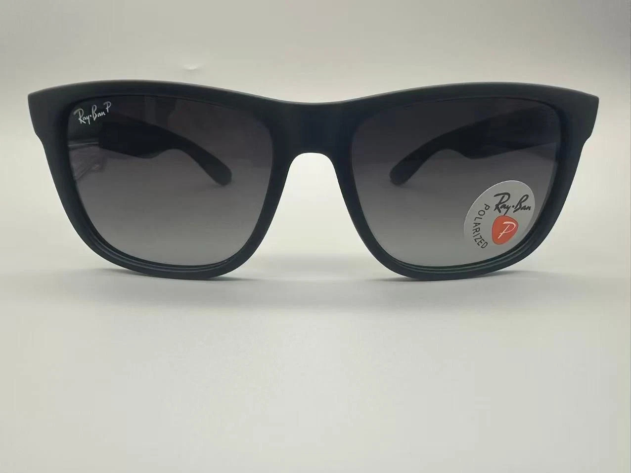Ray-Ban RB4165 622/T3 Justin Polarized Sunglasses Grey Classic Frame 54mm