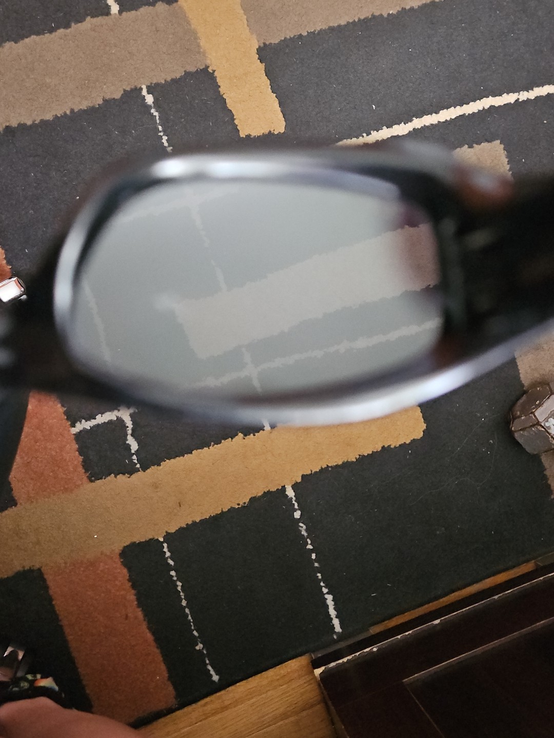 Oakley Fatcat Polished Black Vintage Sunglasses Made In USA with Case Fat Cat