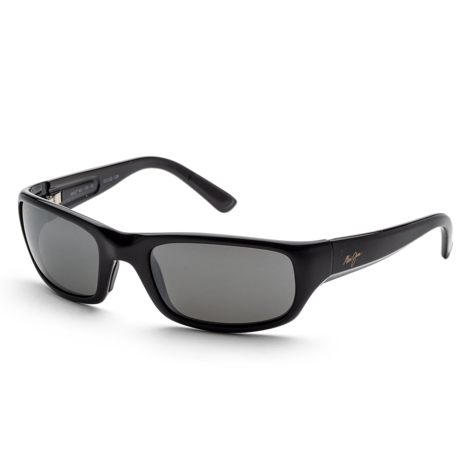 Maui Jim Unisex 103-02 Stingray 55mm Black Sunglasses