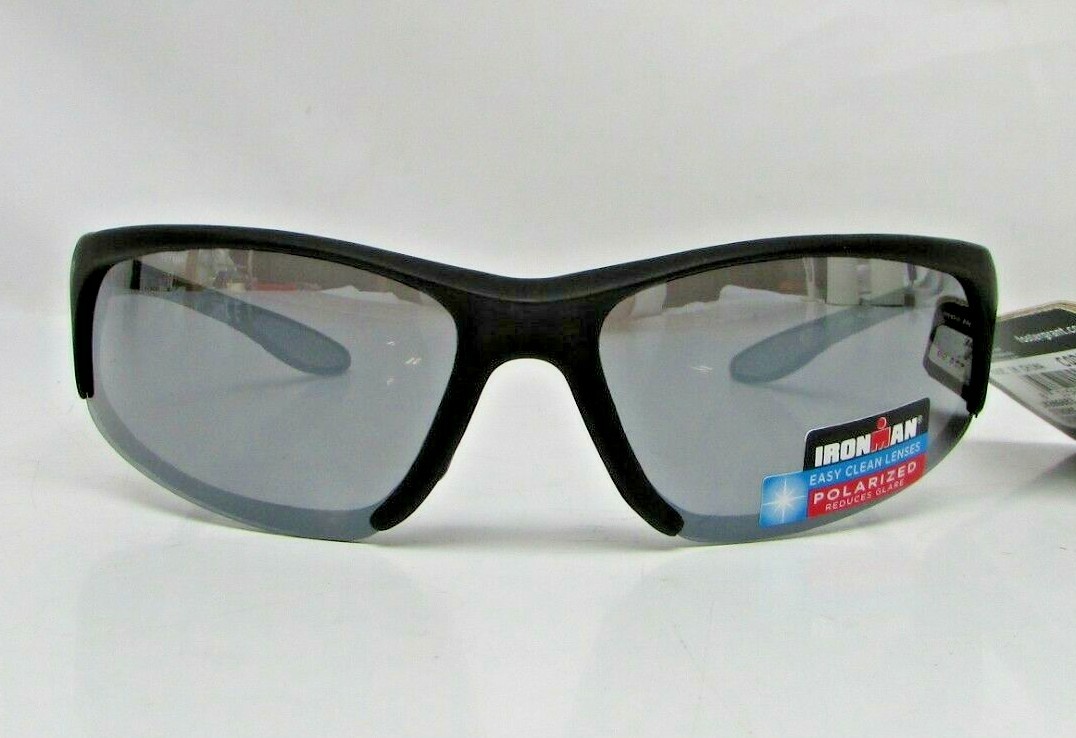 Ironman POLARIZED Black Sunglasses STRONG POL 100% UV Protection