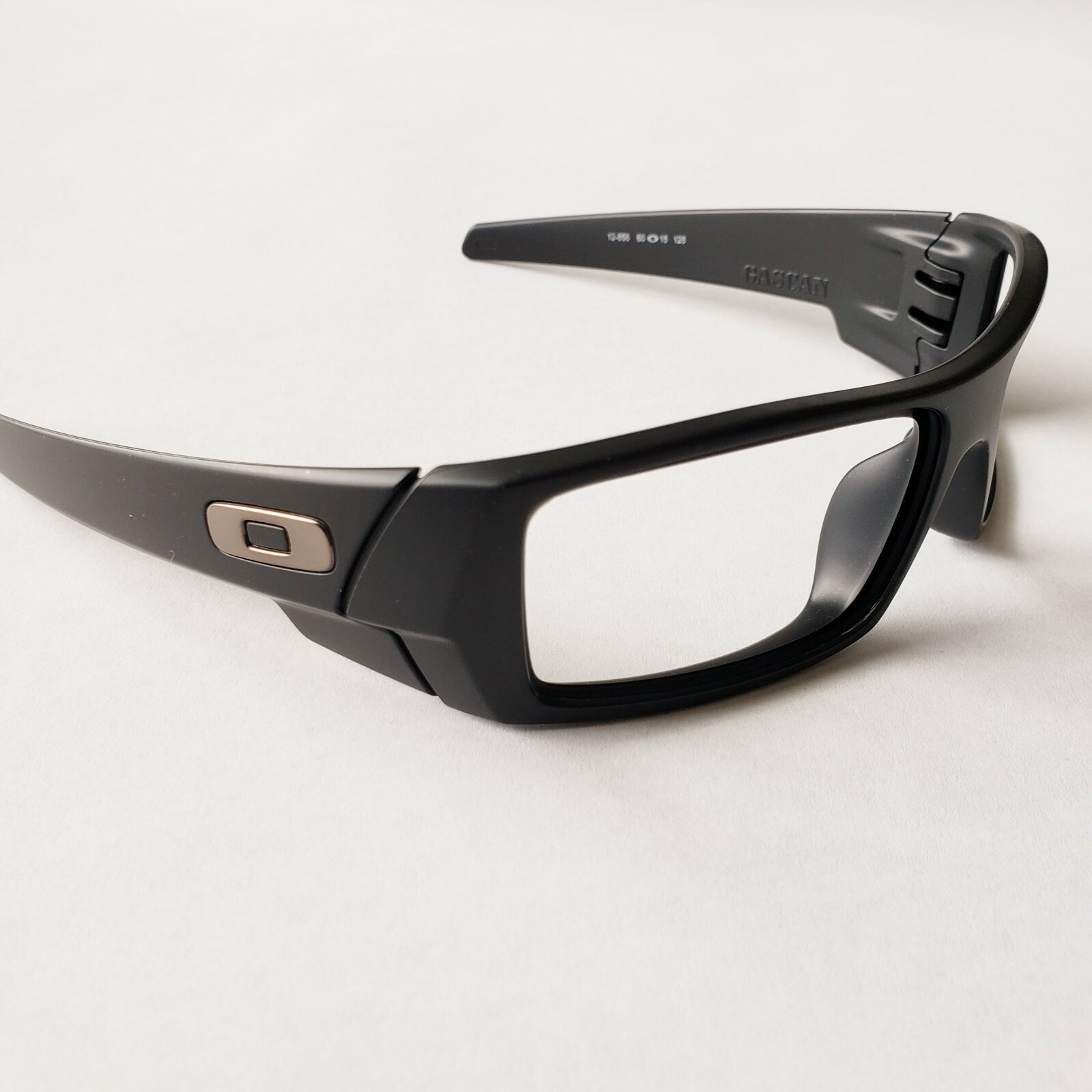 Oakley Gascan Matte Black Gunmetal Icons Replacement Frame Only Authentic OO9014
