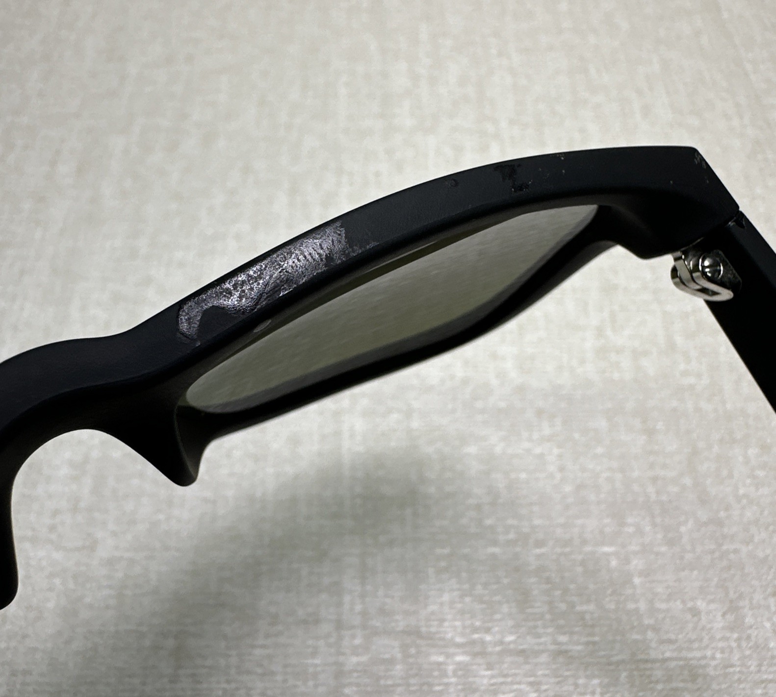 Ray Ban RB4165 Justin 622/55 Black Sunglasses 54-16-145 Dark Blue Lens / READ